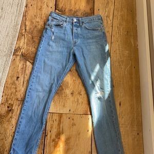 Levi’s 501 skinny jeans